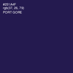 #251A4F - Port Gore Color Image